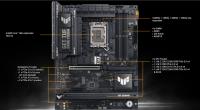 ASUS TUF GAMING Z890-PLUS WIFI Intel Z890 LGA1851 DDR5 8600 DP HDMI USB4 4x M2 USB3.2 WiFi 7 + BT AURA RGB 2.5Gbit LAN A - 1